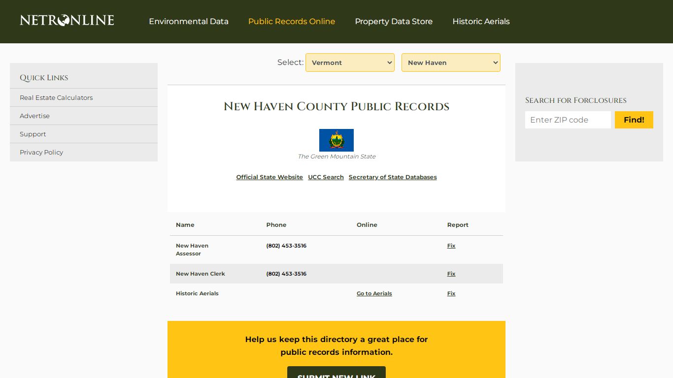 New Haven County Public Records - NETROnline.com